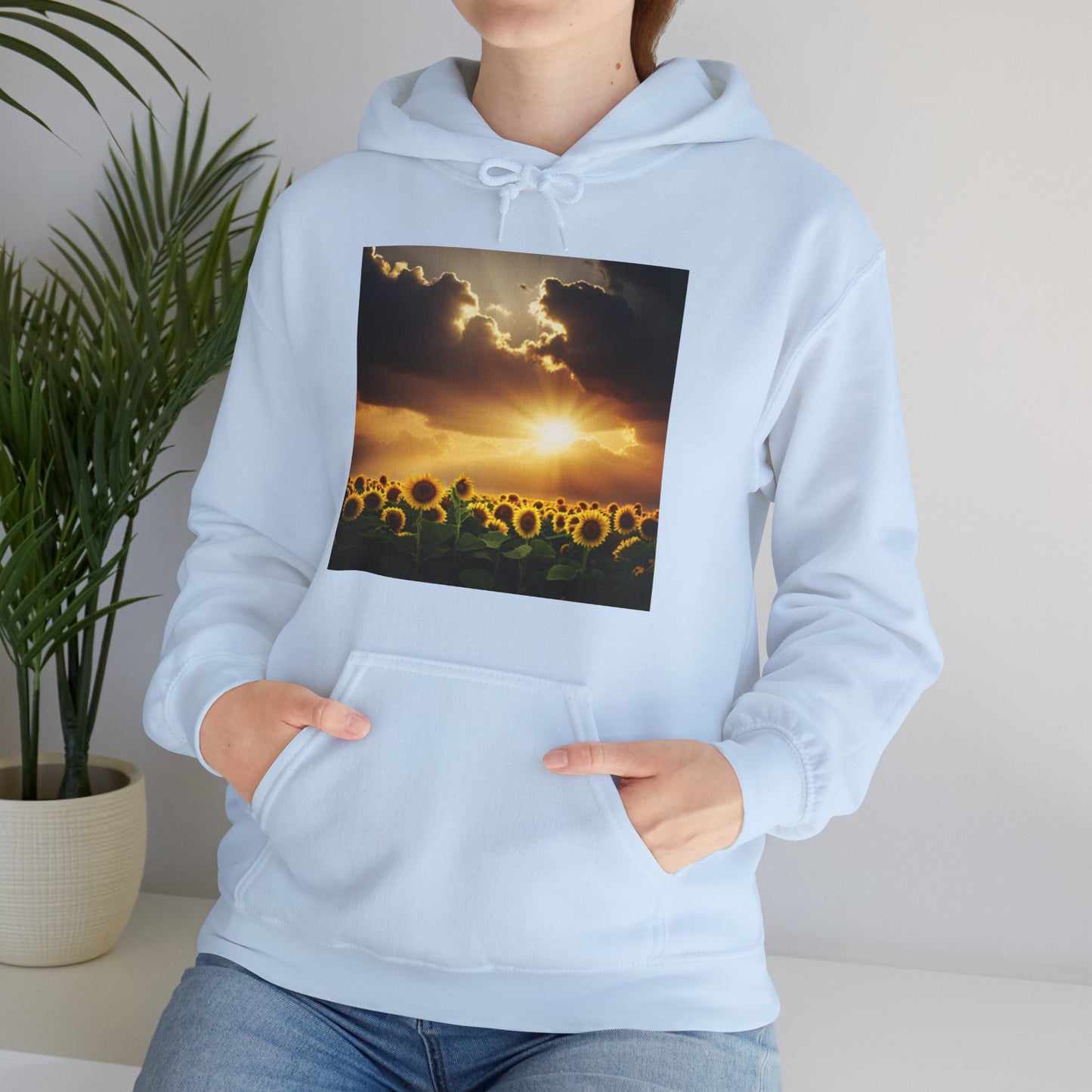 Sunflower Sunset Unisex Heavy Blend™ Hooded Sweatshirt