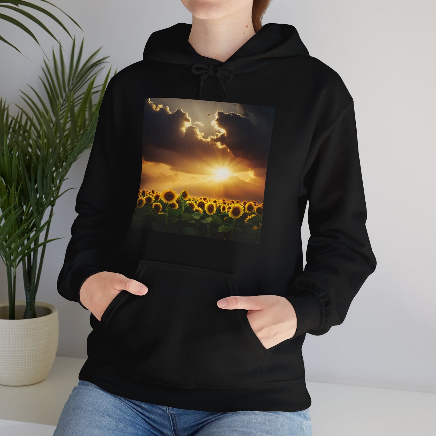 Sunflower Sunset Unisex Heavy Blend™ Hooded Sweatshirt