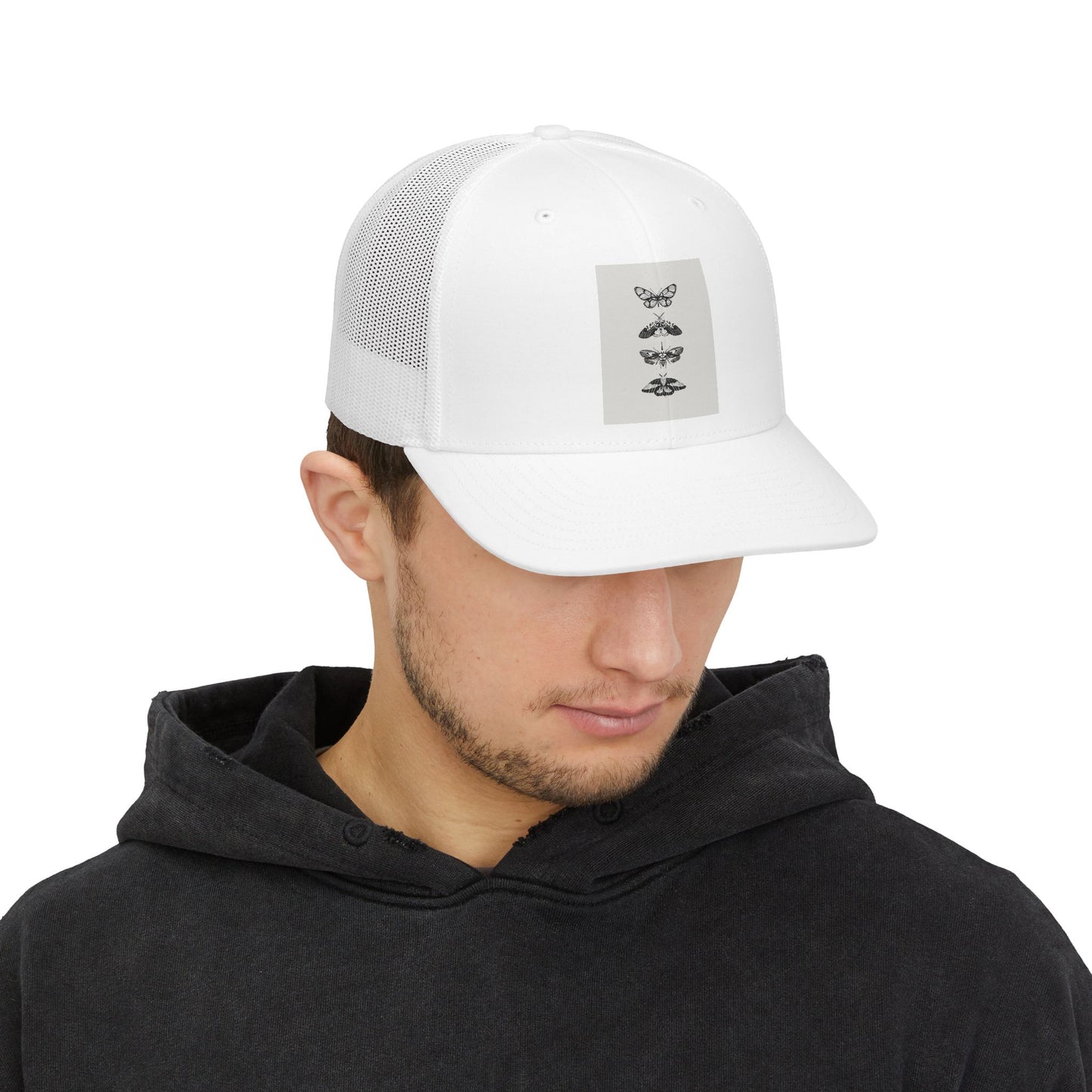 Butterfly Trio Snapback Trucker Cap