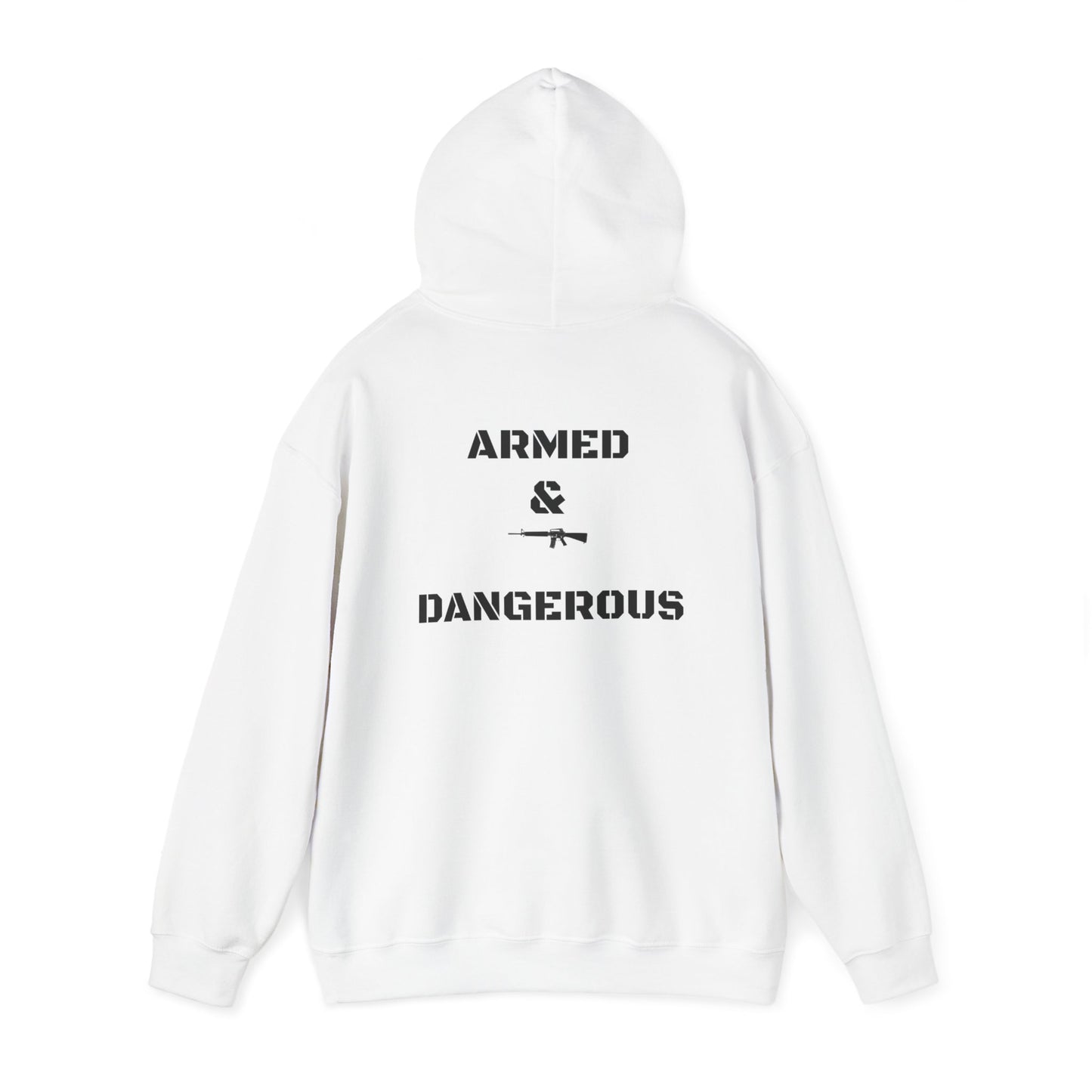 Armed & Dangerous Unisex Heavy Blend™ Hooded Sweatshirt