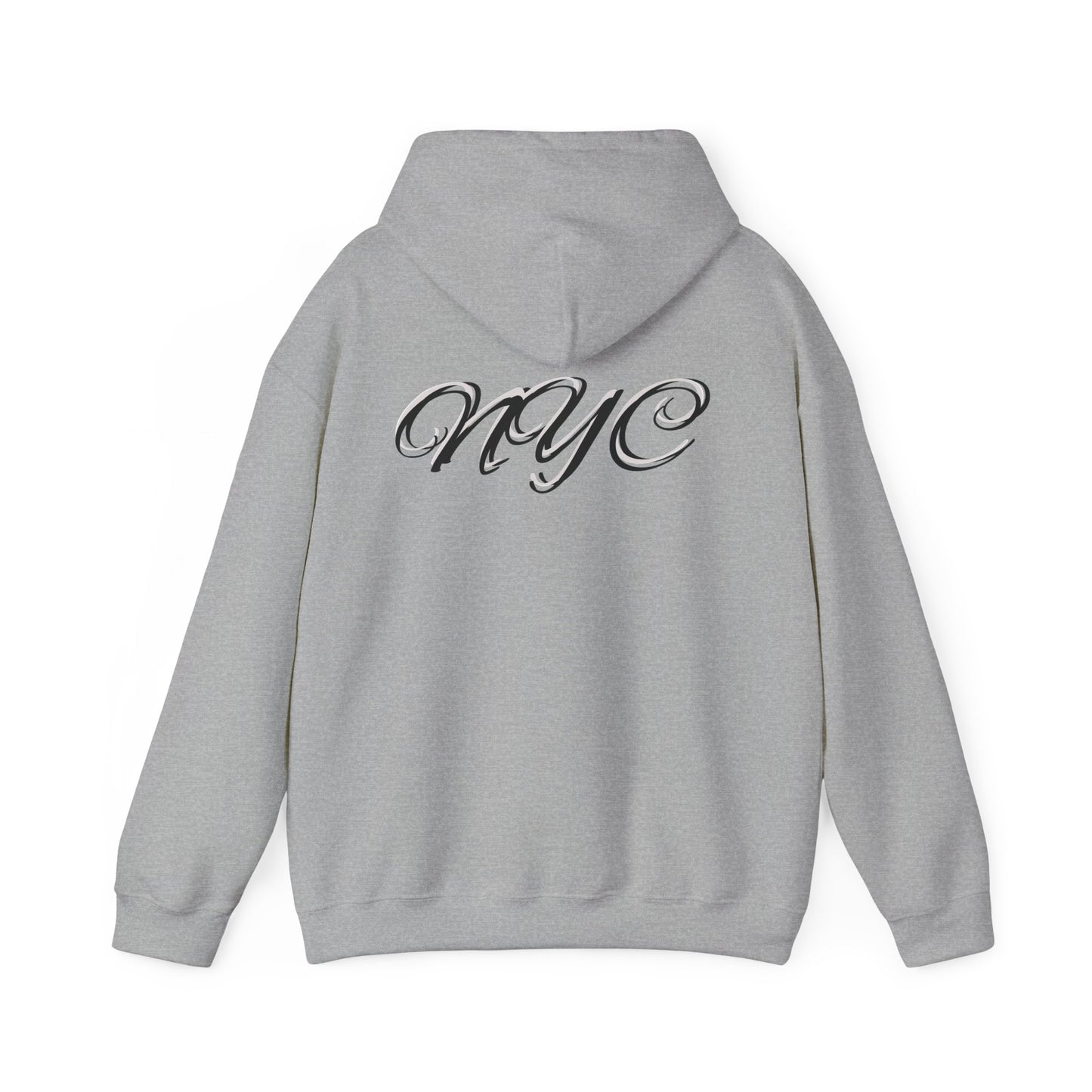NYC Minimalist Unisex Heavy Blend Hoodie - Cozy & Stylish Sweatshirt