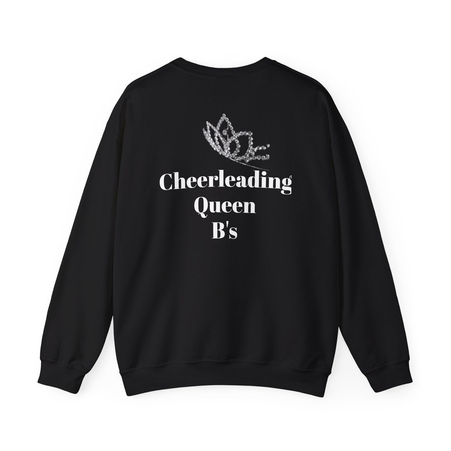 Cheerleading Queen B Unisex Heavy Blend™ Crewneck Sweatshirt