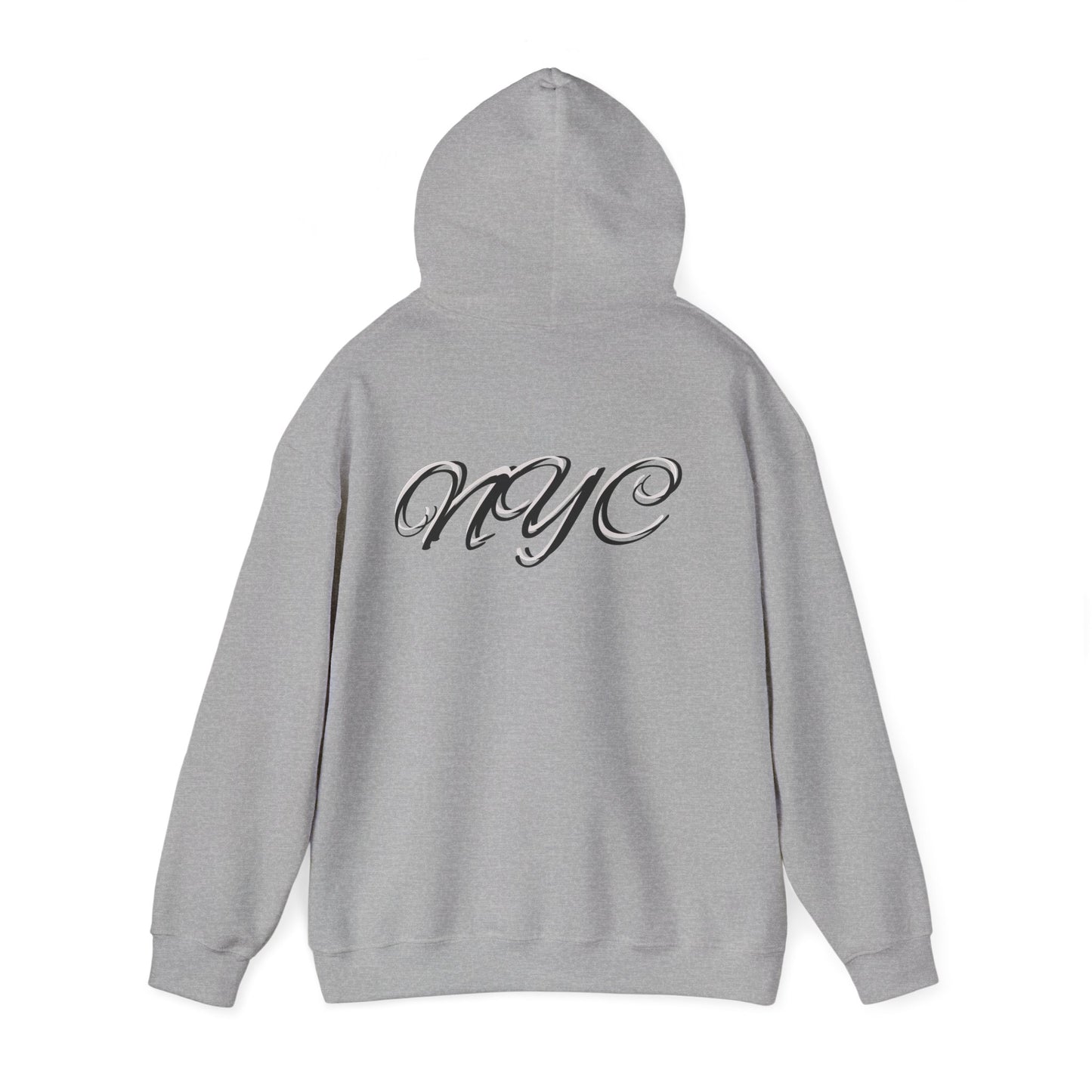 NYC Minimalist Unisex Heavy Blend Hoodie - Cozy & Stylish Sweatshirt