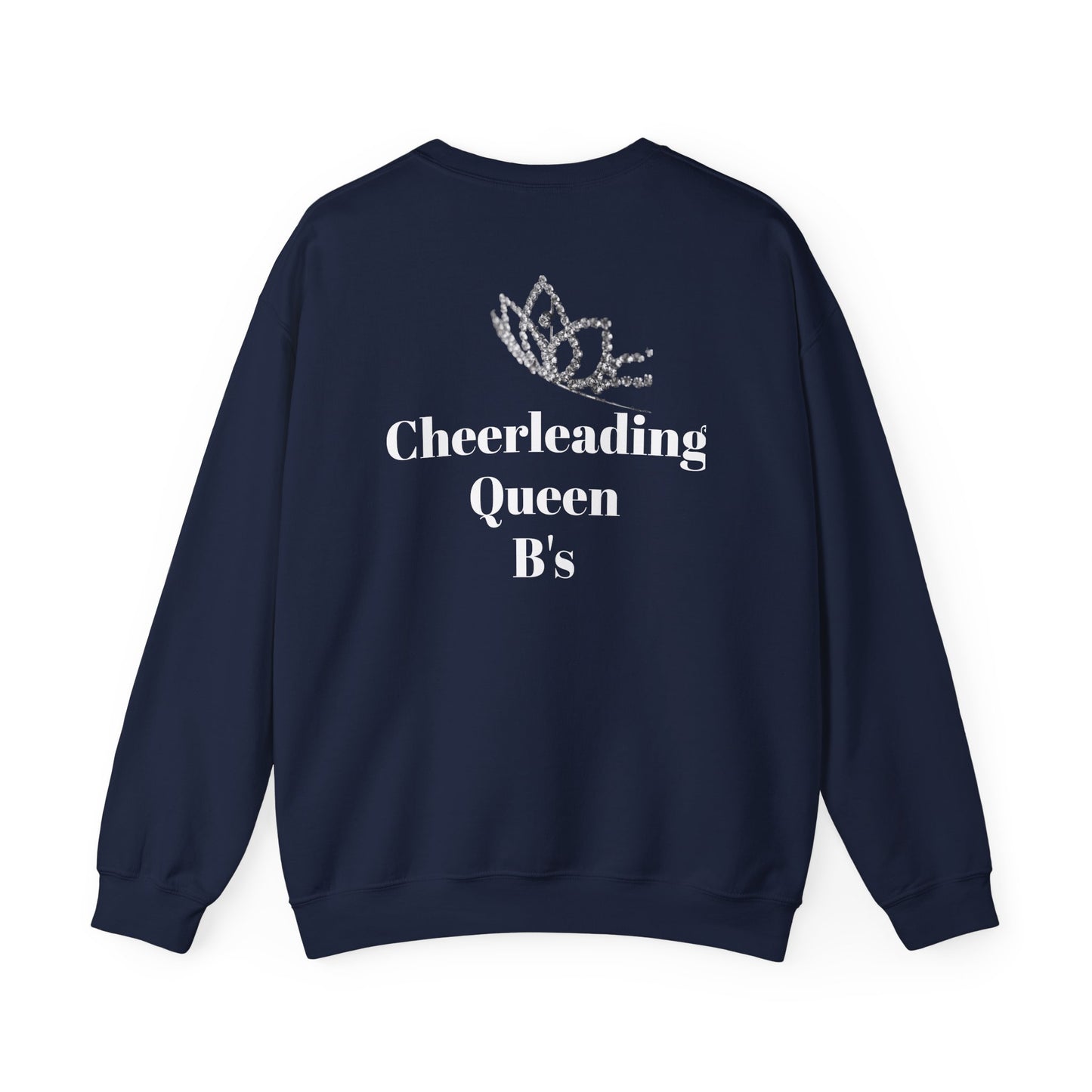 Cheerleading Queen B Unisex Heavy Blend™ Crewneck Sweatshirt