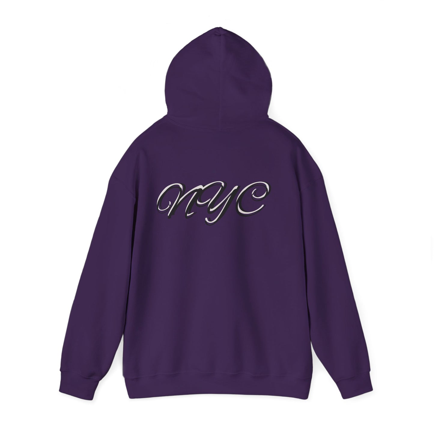 NYC Minimalist Unisex Heavy Blend Hoodie - Cozy & Stylish Sweatshirt