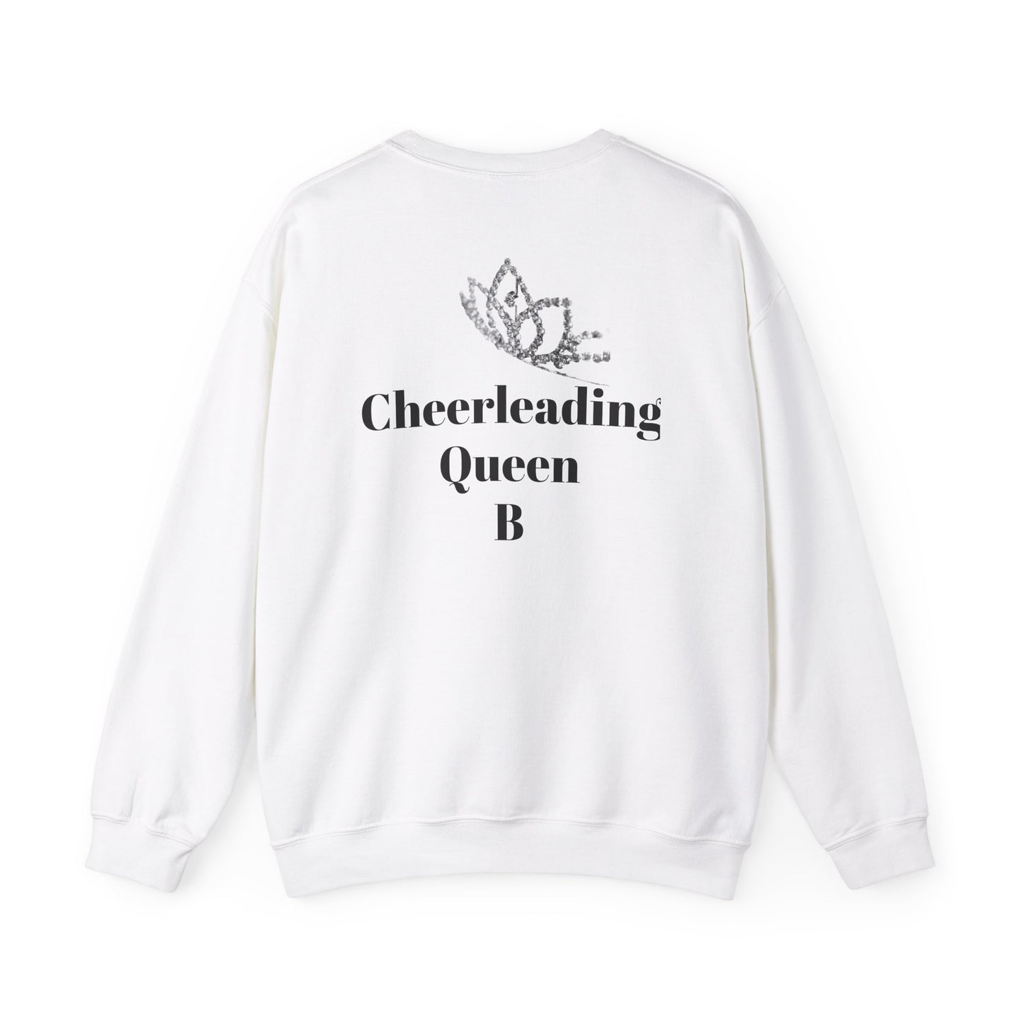 Cheerleading Queen B Unisex Heavy Blend™ Crewneck Sweatshirt