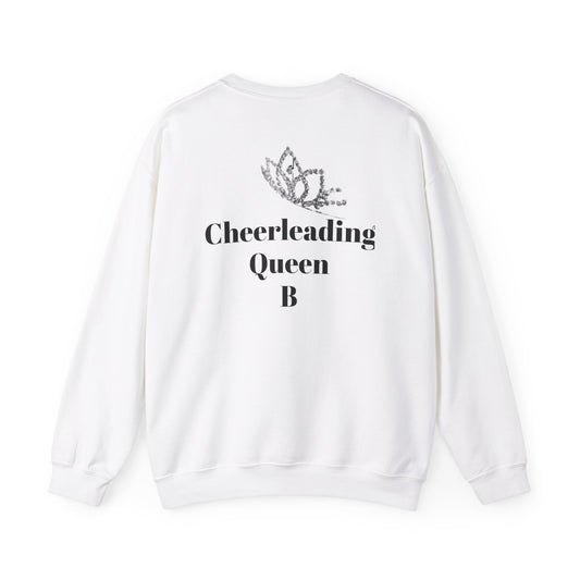 Cheerleading Queen B Unisex Heavy Blend™ Crewneck Sweatshirt