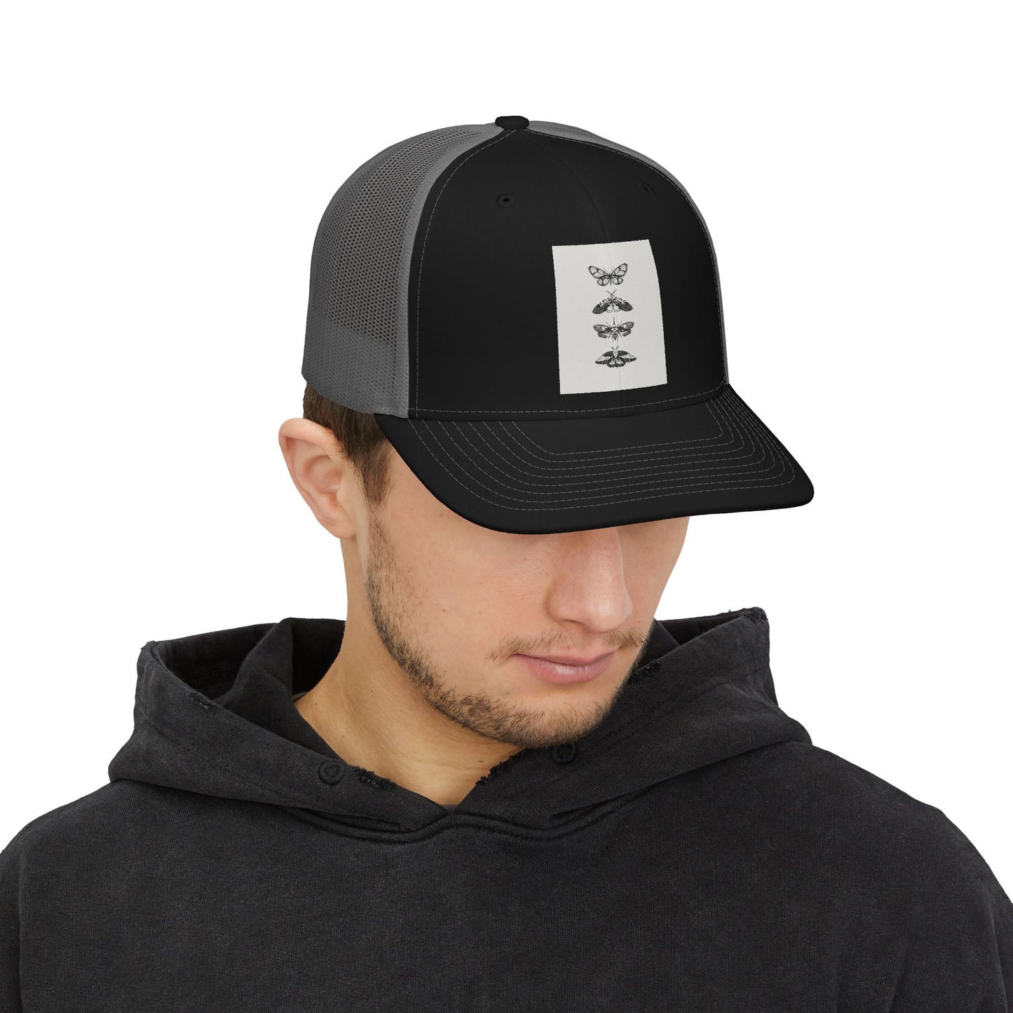 Butterfly Trio Snapback Trucker Cap