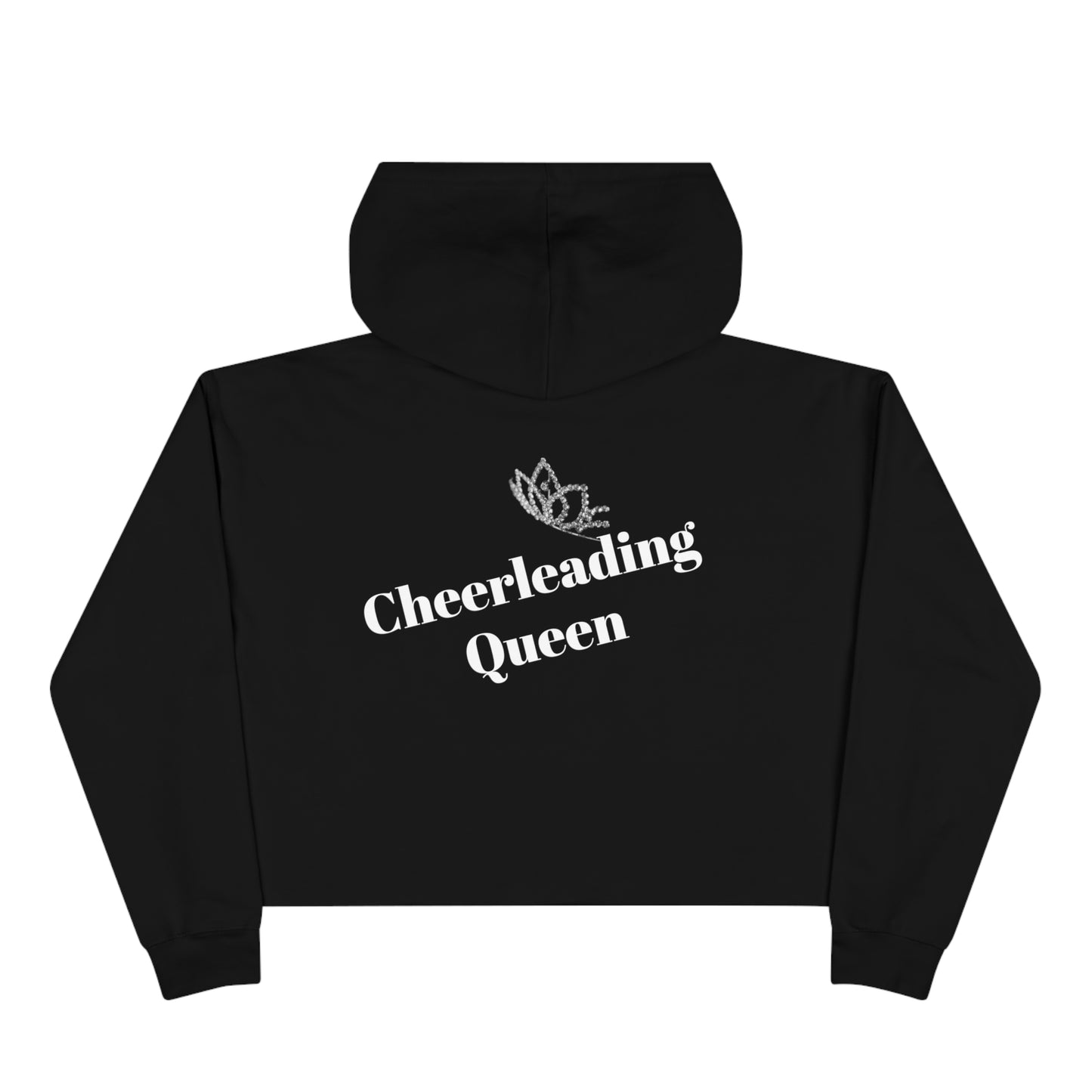 Cheerleading Queen Crop Hoodie