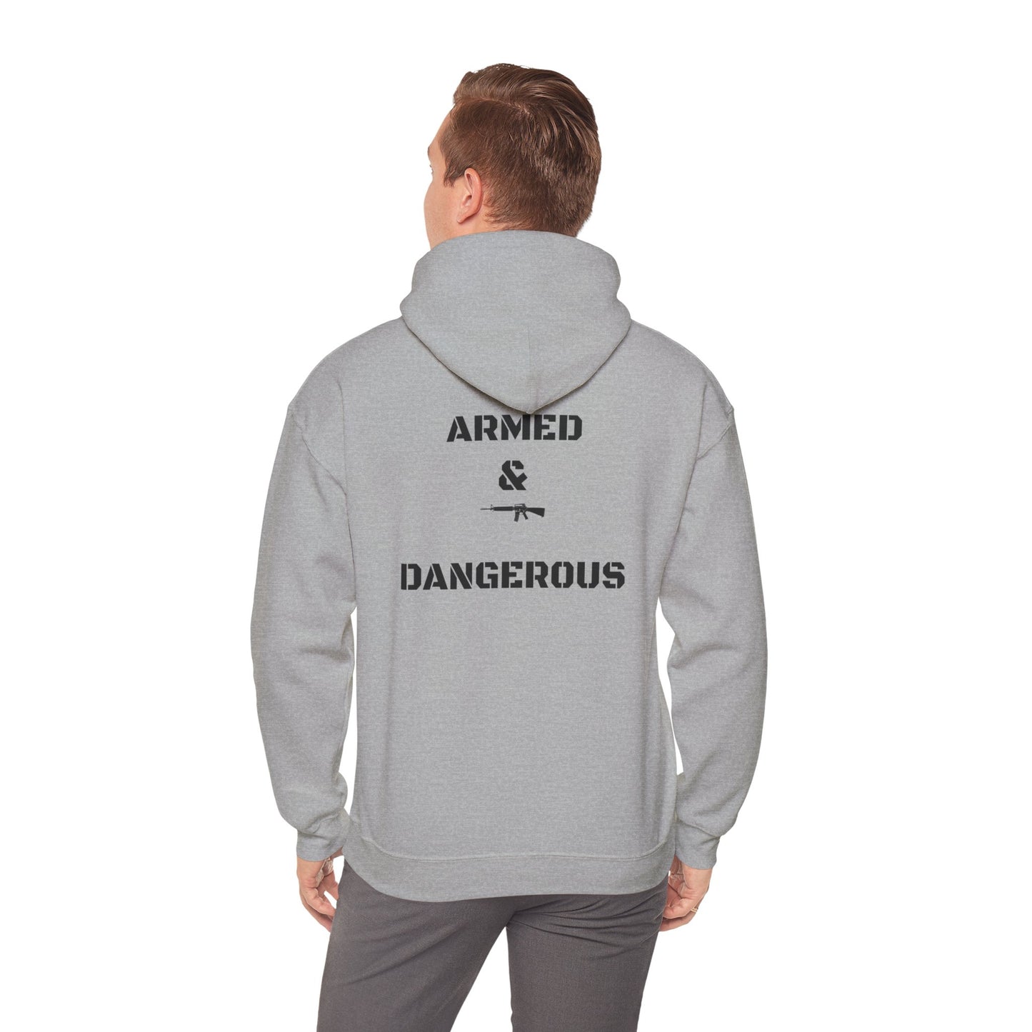 Armed & Dangerous Unisex Heavy Blend™ Hooded Sweatshirt