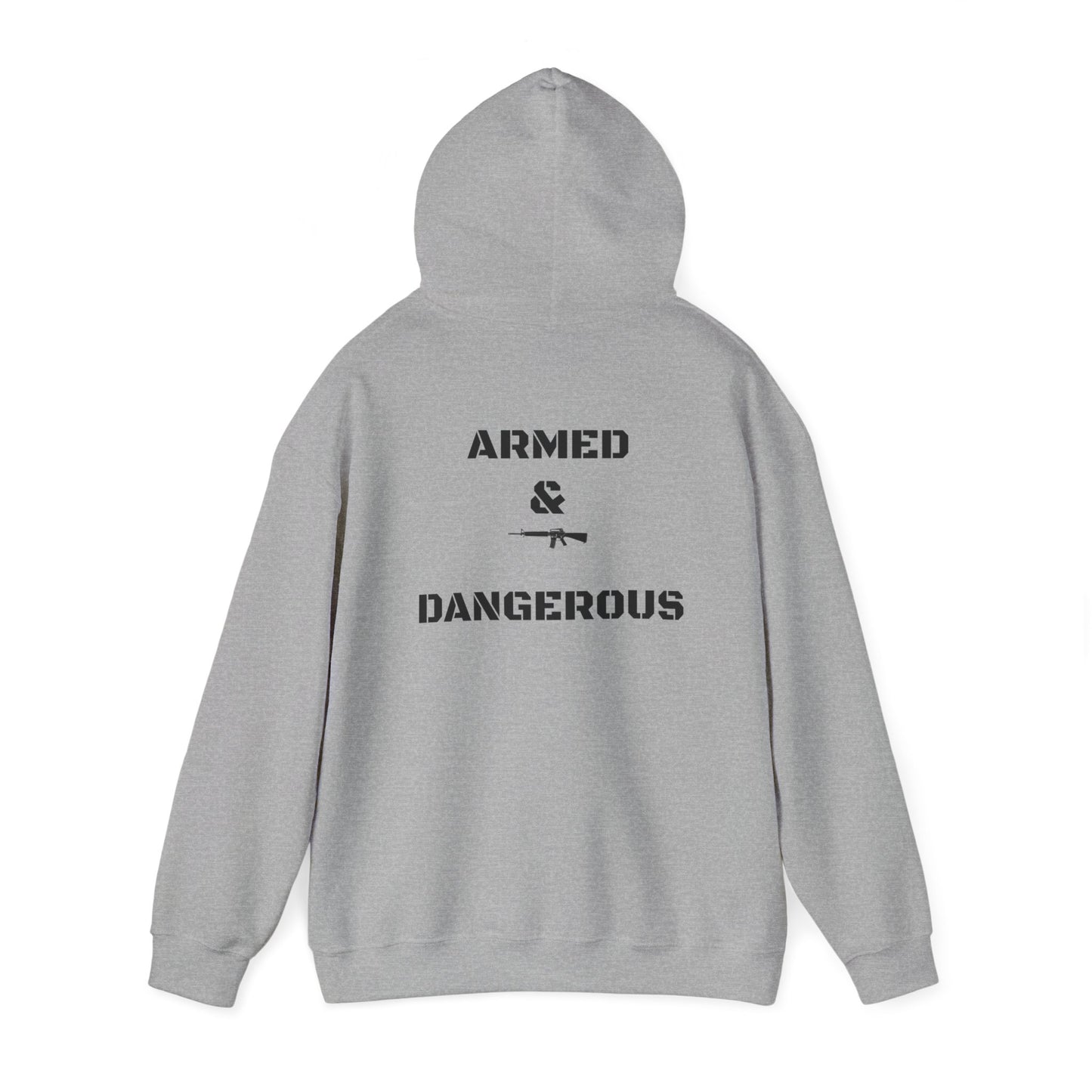 Armed & Dangerous Unisex Heavy Blend™ Hooded Sweatshirt