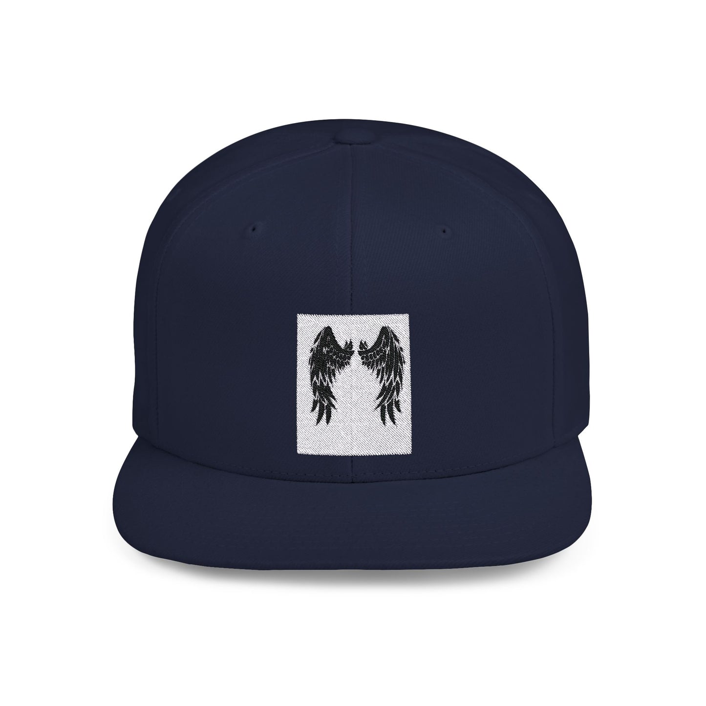 Angel Wings Flat Bill Snapback