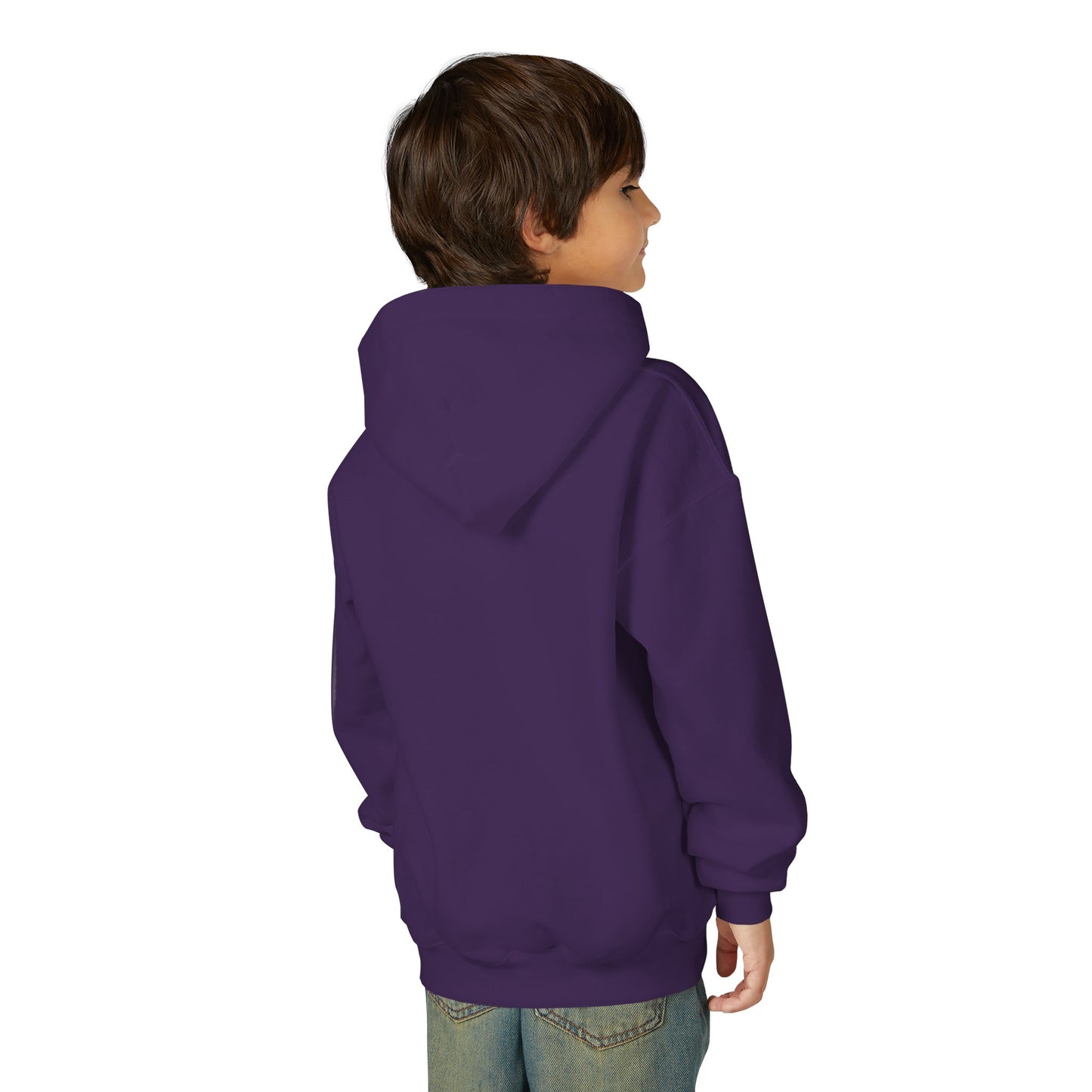 Youth Hoodie – Sunflower Field Sunset Graphic