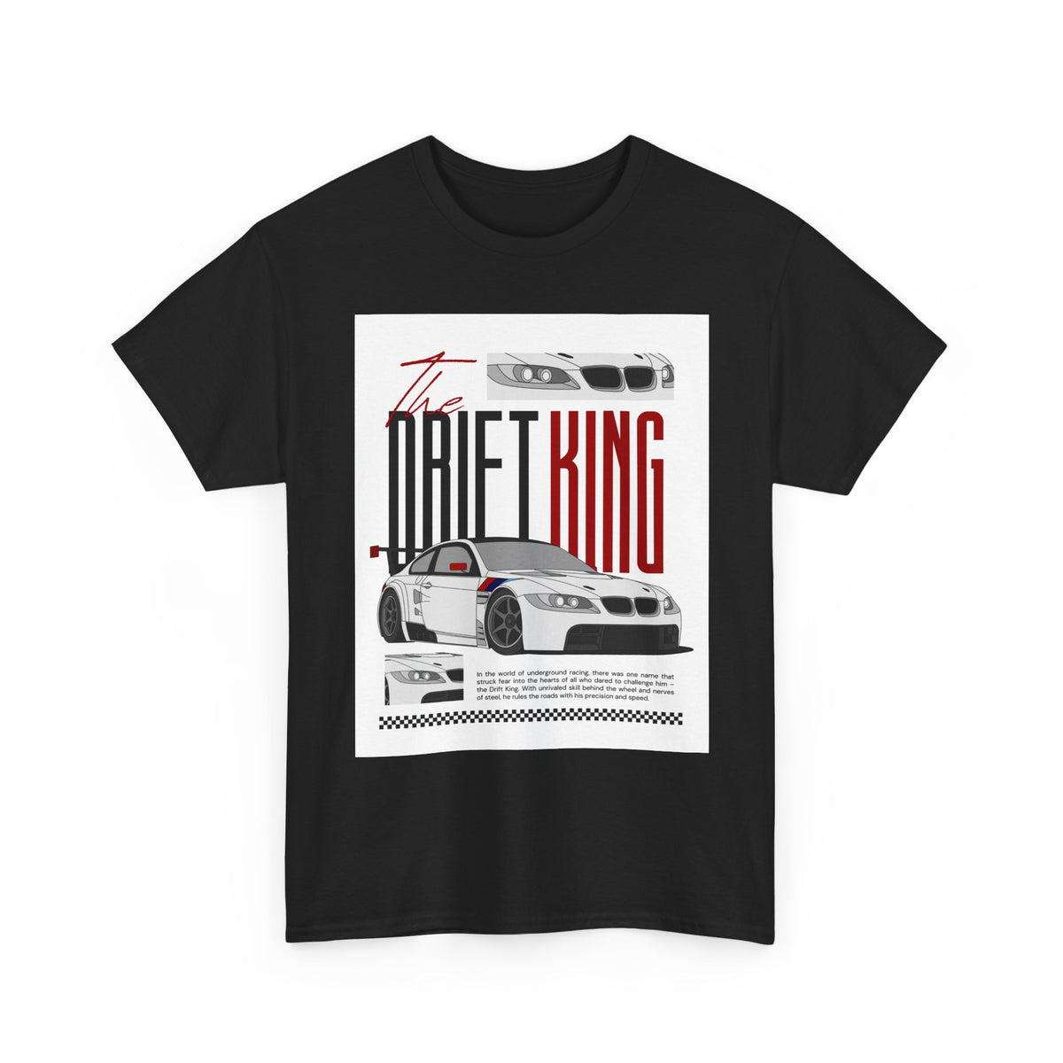 Drift King Racing Car T-Shirt