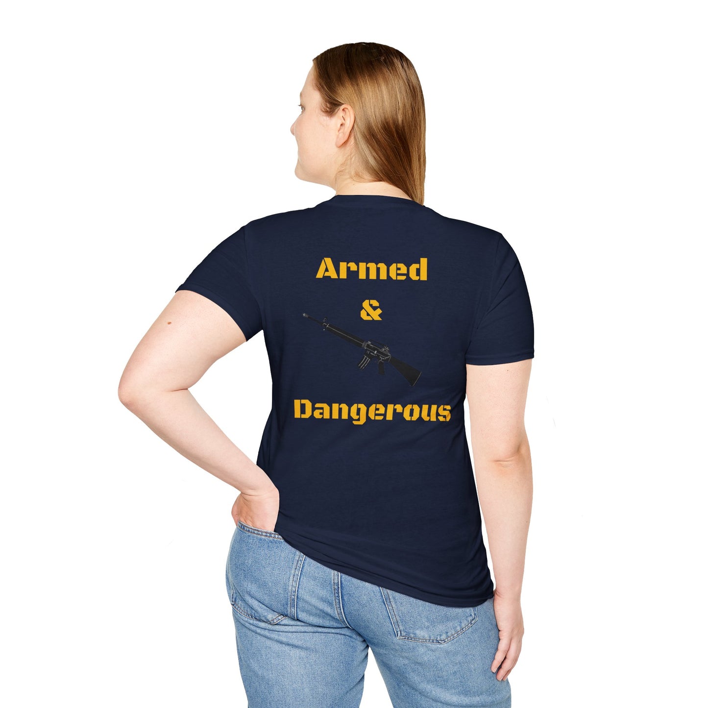 Armed & Dangerous Unisex Softstyle T-Shirt