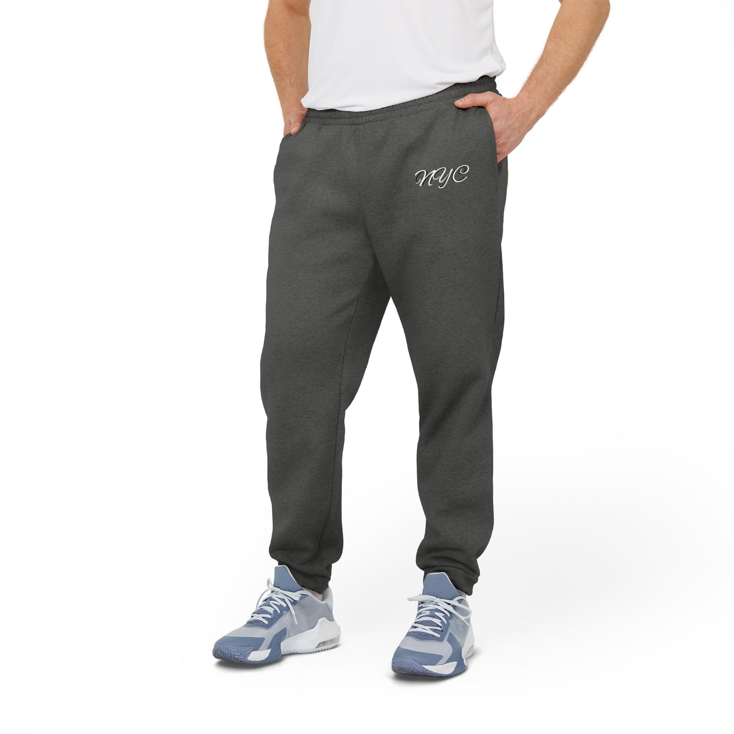 Adidas NYC Unisex Fleece Joggers - Cozy Athletic Style for All-Day Comfort