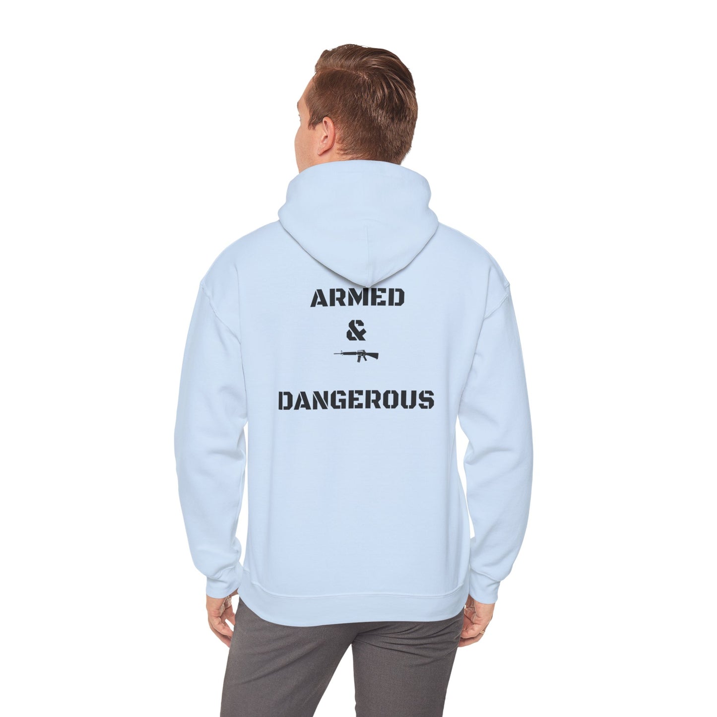 Armed & Dangerous Unisex Heavy Blend™ Hooded Sweatshirt