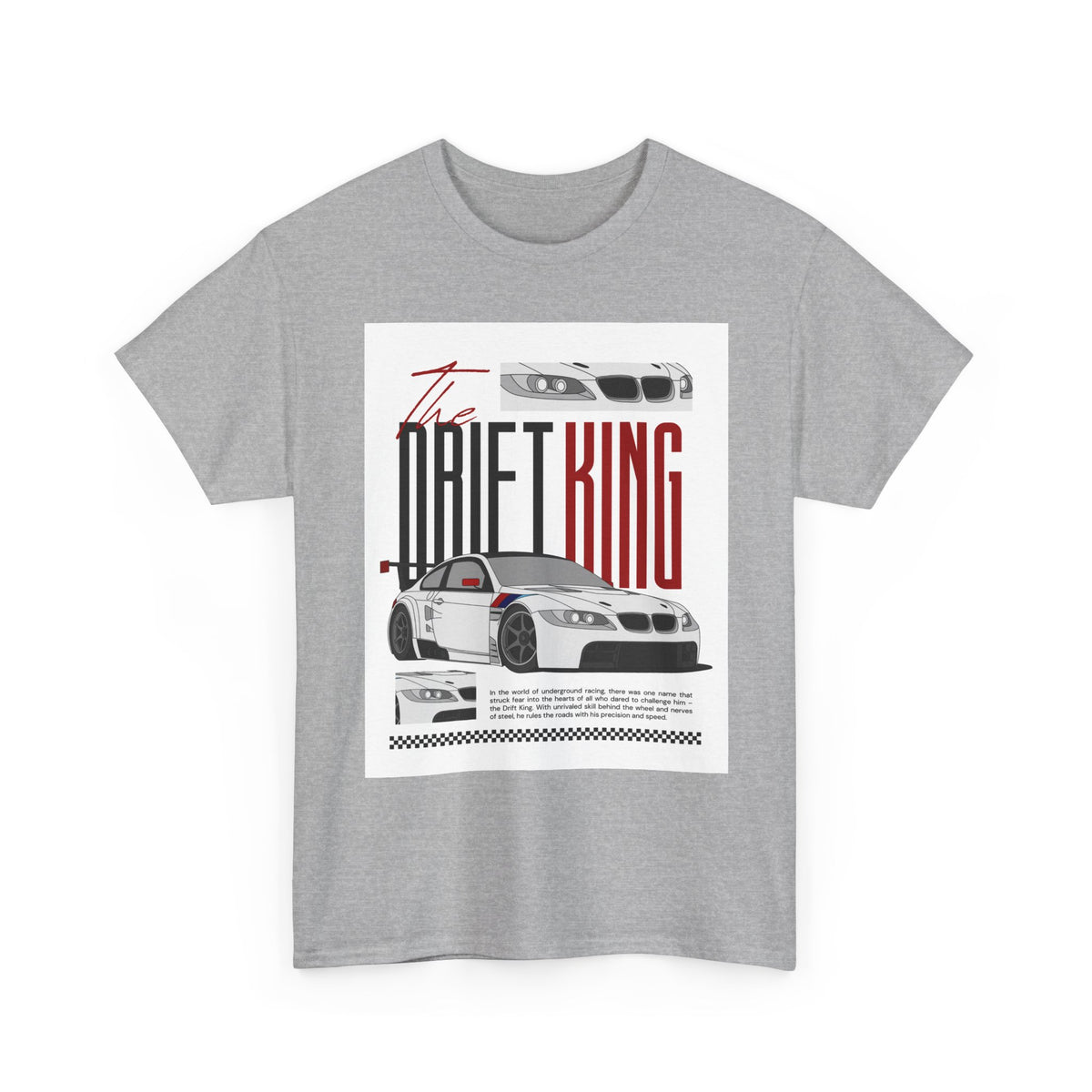 Drift King Racing Car T-Shirt