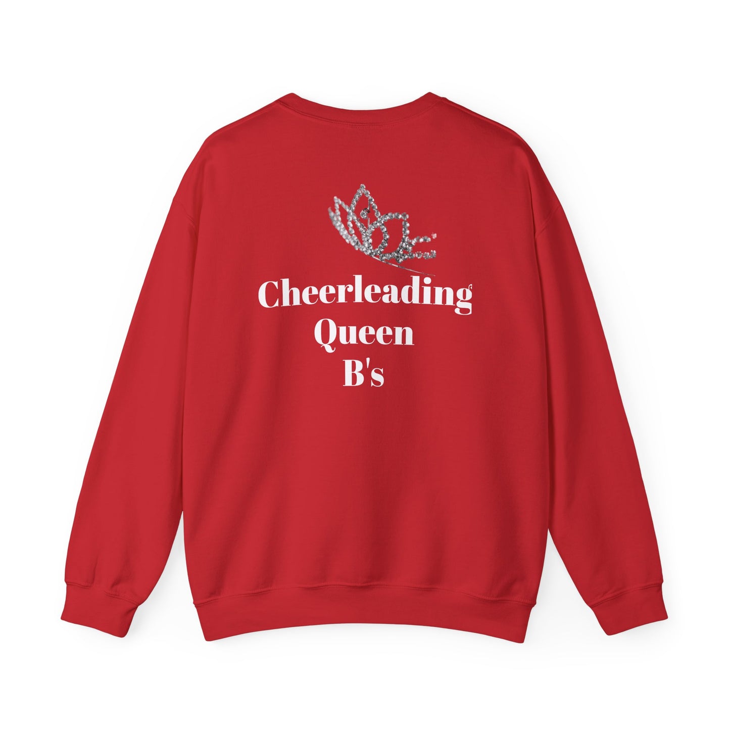 Cheerleading Queen B Unisex Heavy Blend™ Crewneck Sweatshirt