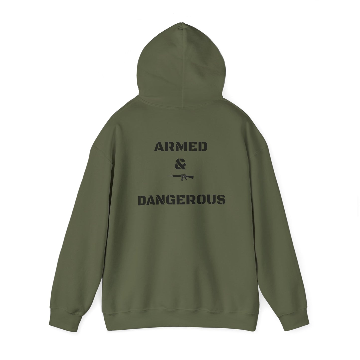 Armed & Dangerous Unisex Heavy Blend™ Hooded Sweatshirt