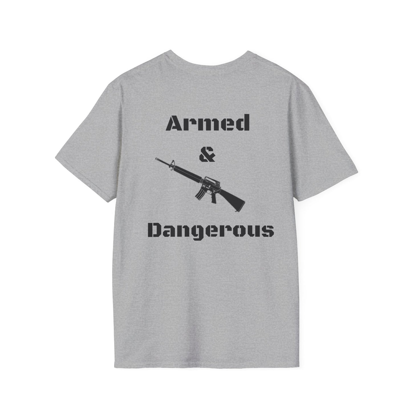 Armed & Dangerous Unisex Softstyle T-Shirt