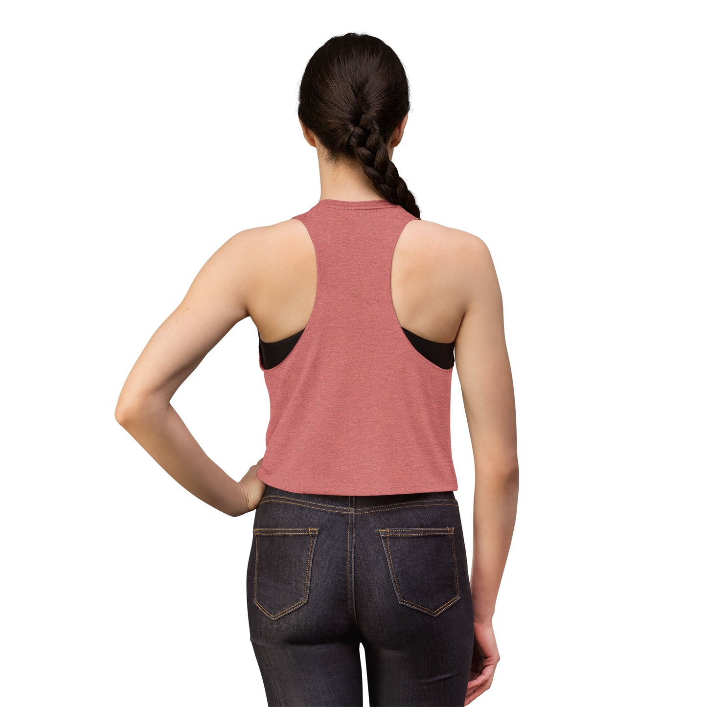 XOXO Women's Crop Top — 'Hugs and Kisses' Minimal Graphic Tank