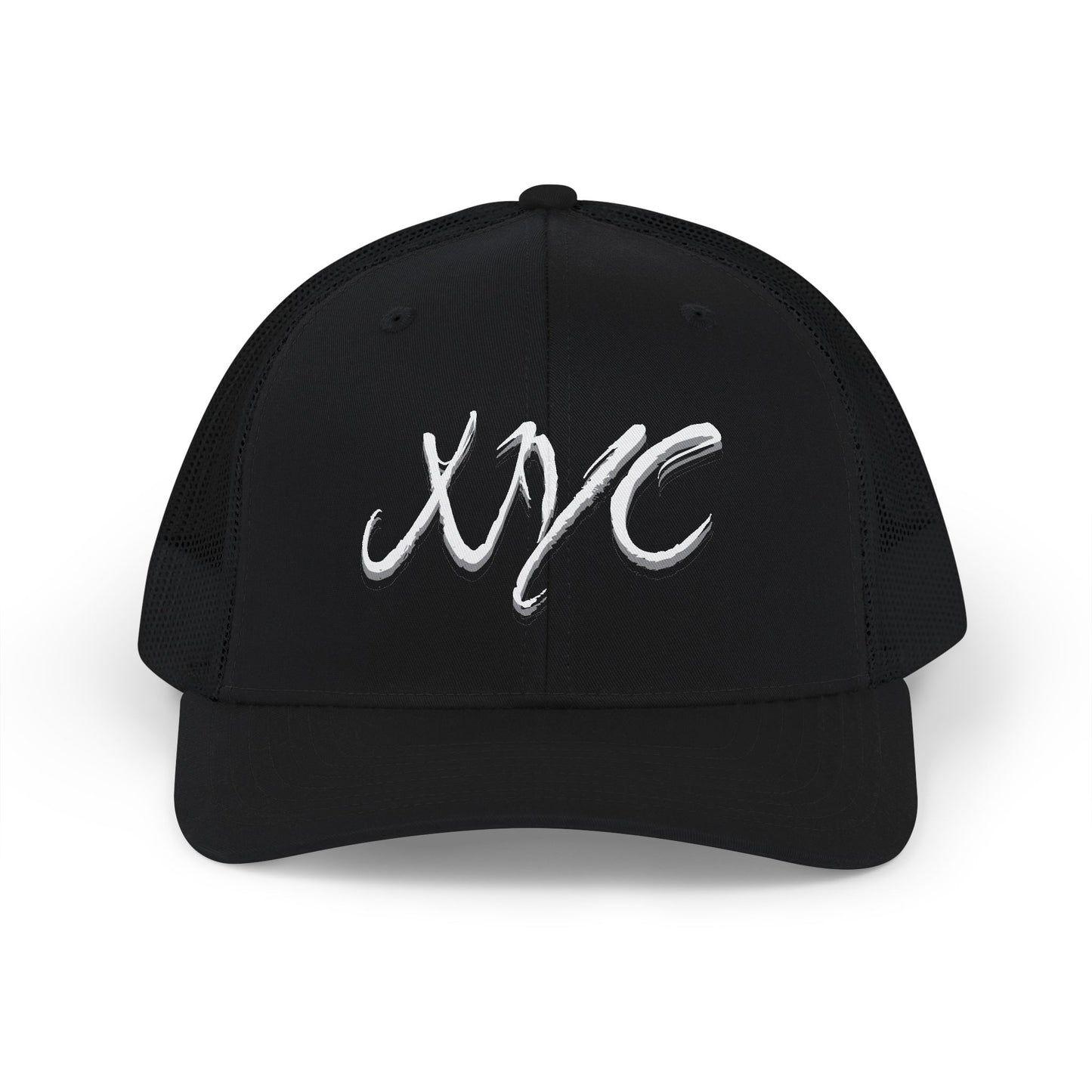 NYC Script Trucker Cap