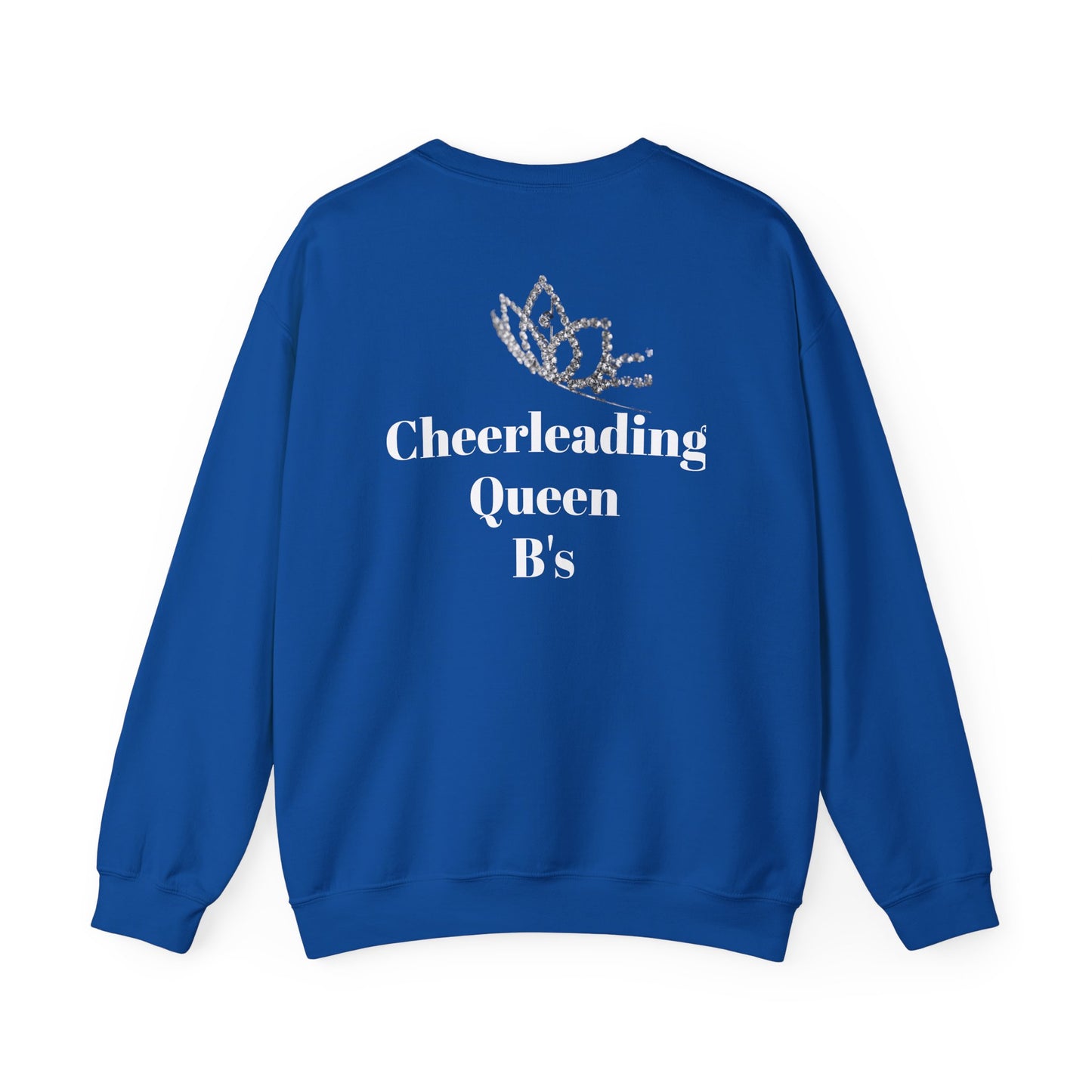 Cheerleading Queen B Unisex Heavy Blend™ Crewneck Sweatshirt