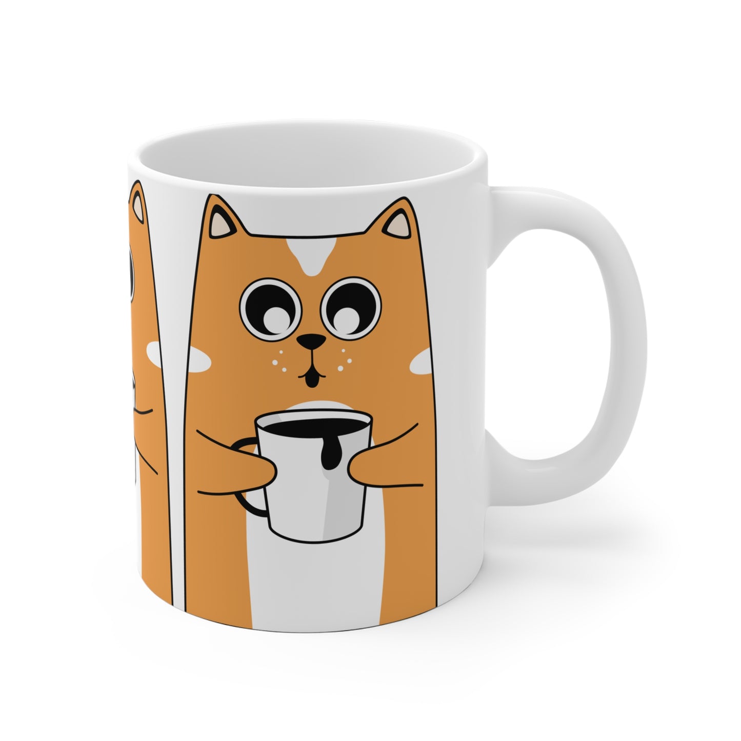 Cat Coffee Mug 11oz