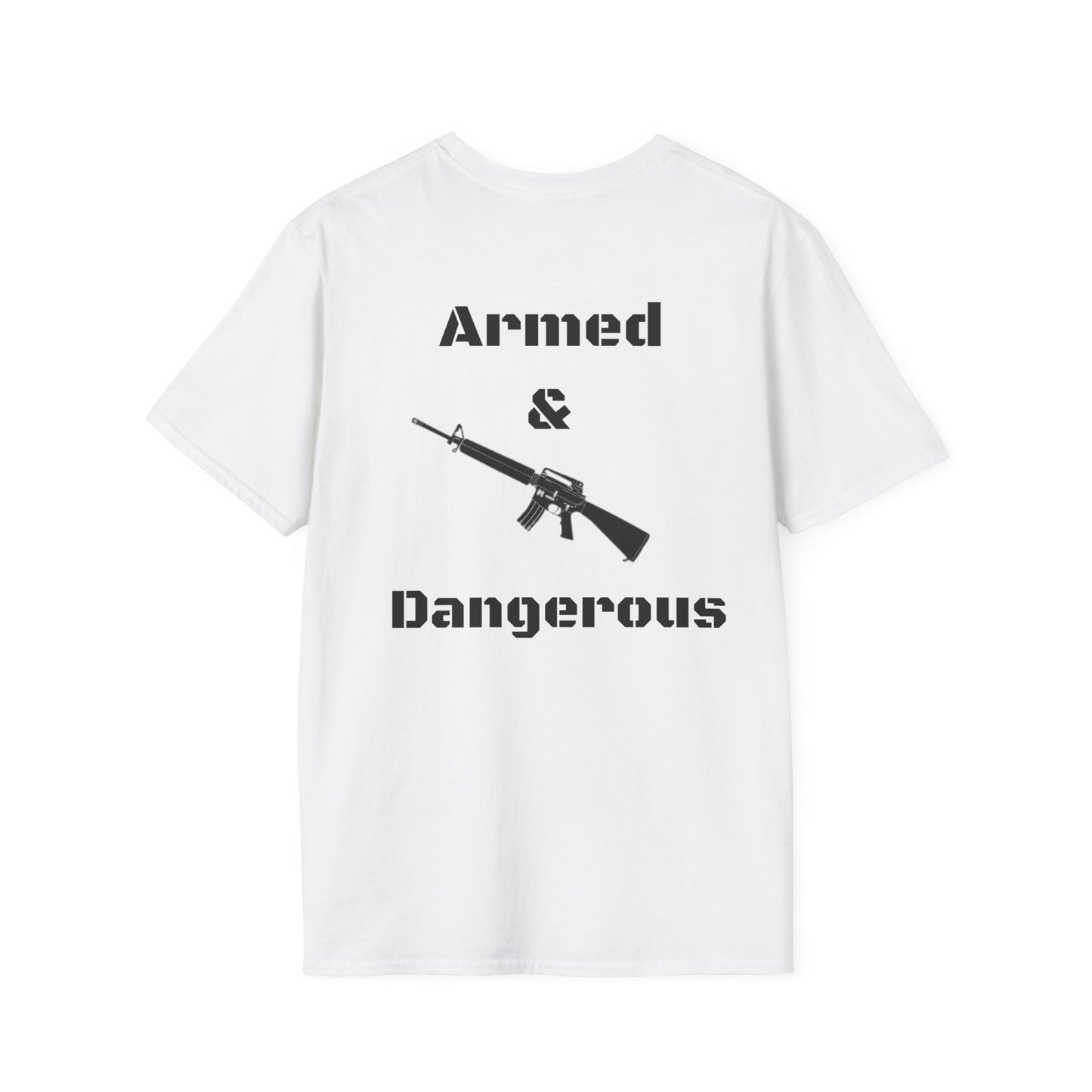 Armed & Dangerous Unisex Softstyle T-Shirt