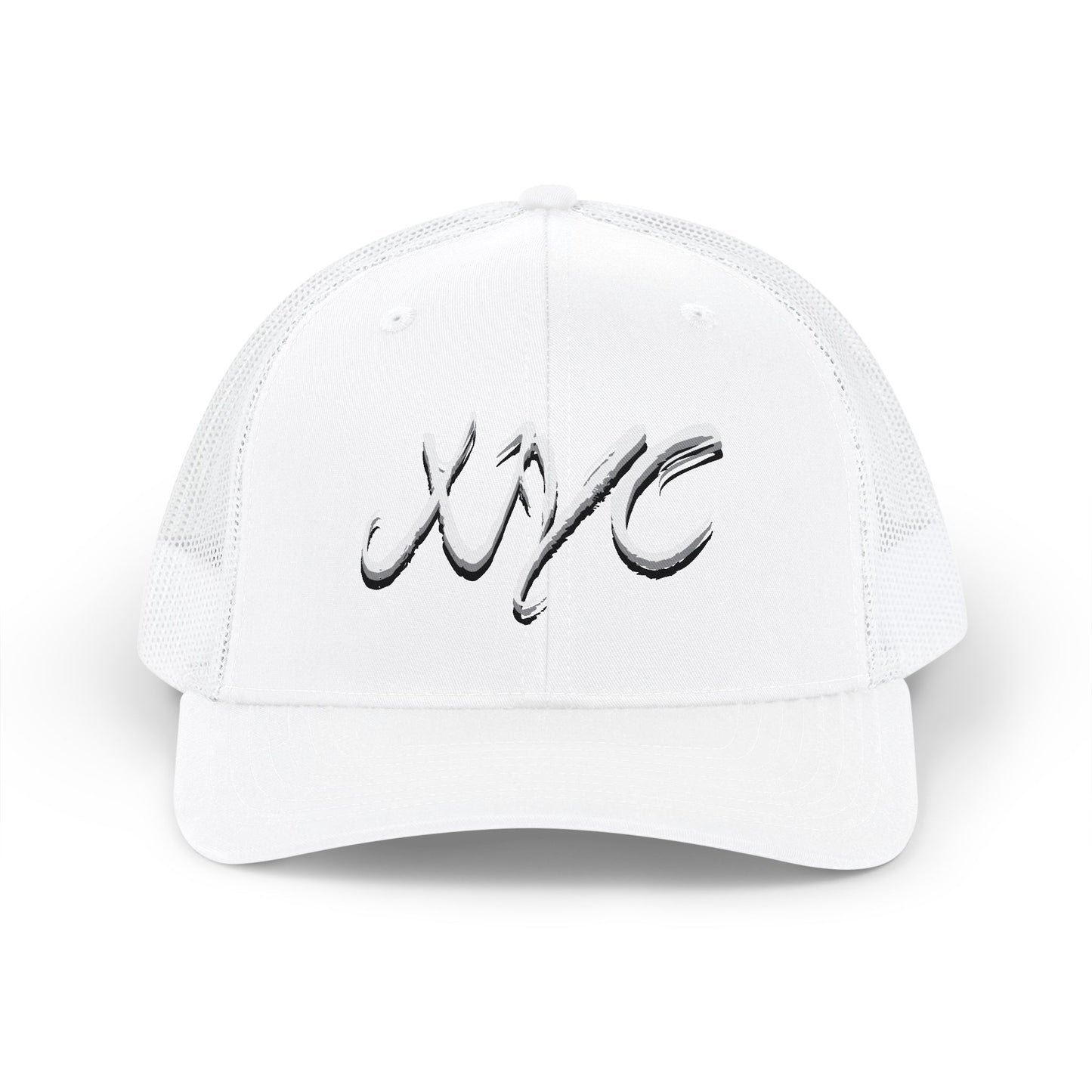 NYC Script Trucker Cap