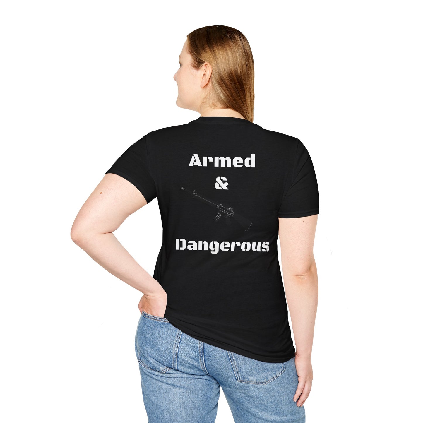 Armed & Dangerous Unisex Softstyle T-Shirt