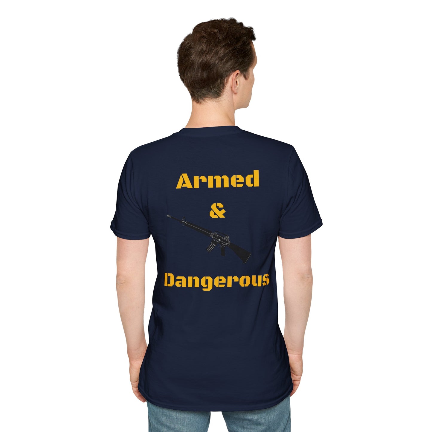 Armed & Dangerous Unisex Softstyle T-Shirt