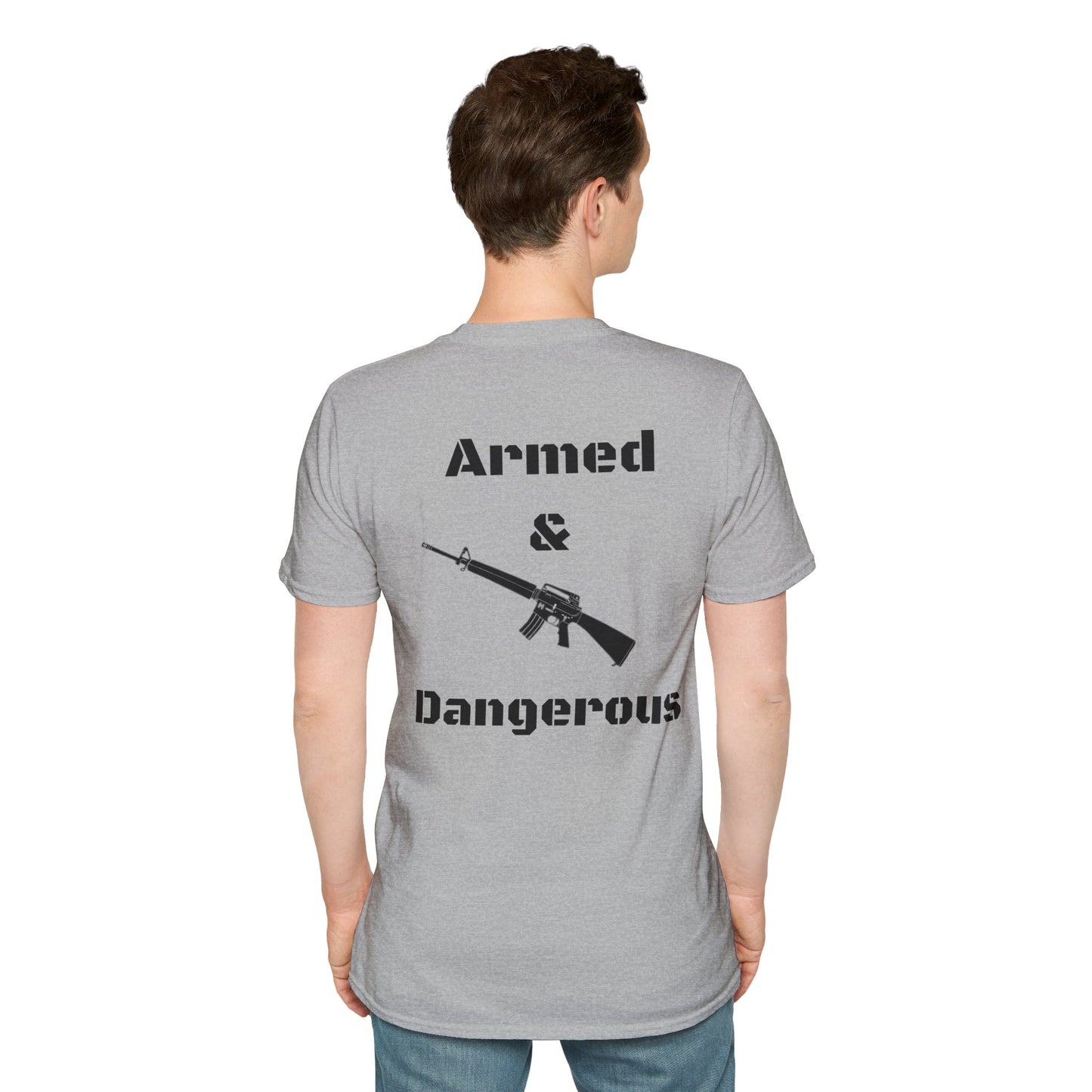 Armed & Dangerous Unisex Softstyle T-Shirt