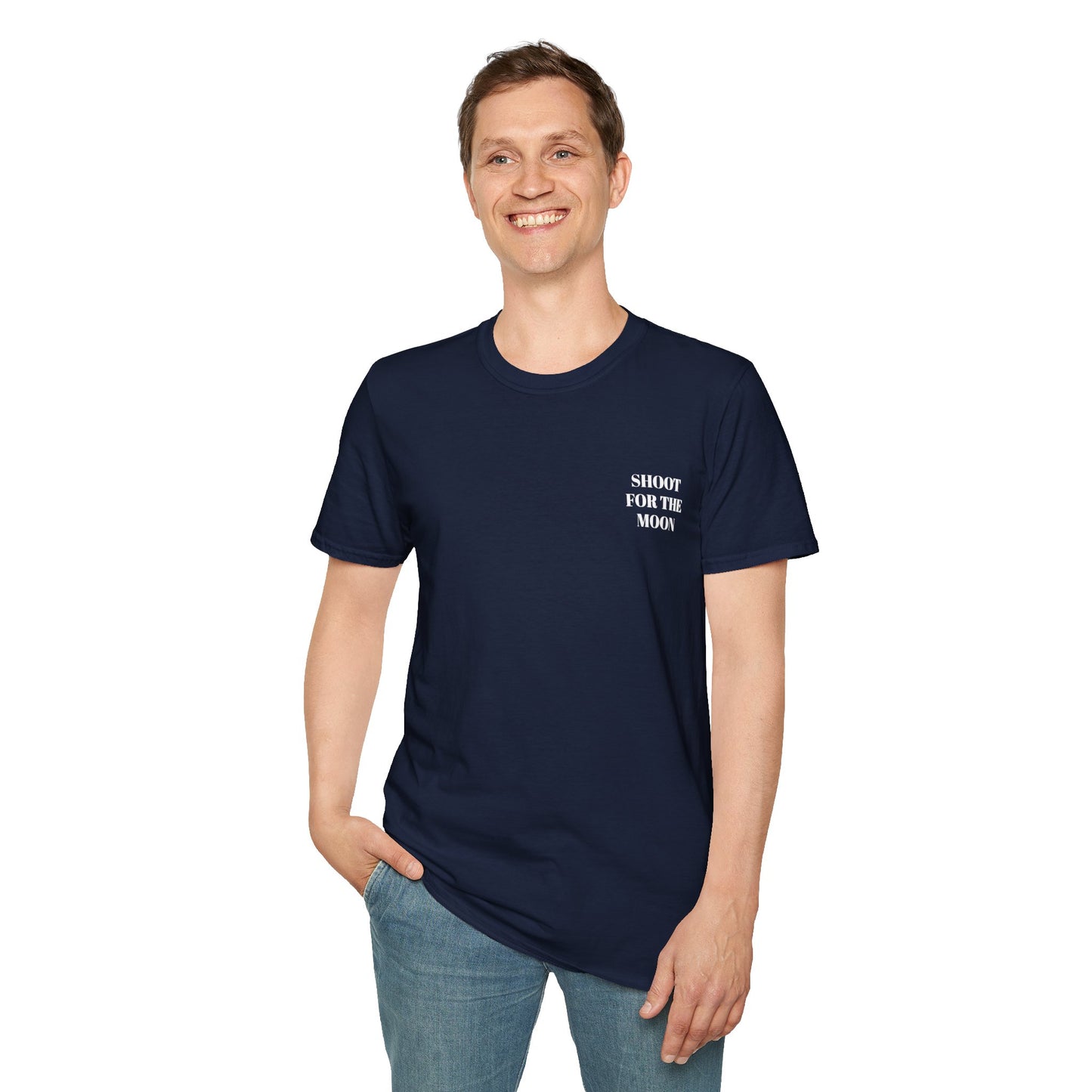 Shoot For The Moon Unisex Softstyle T-Shirt