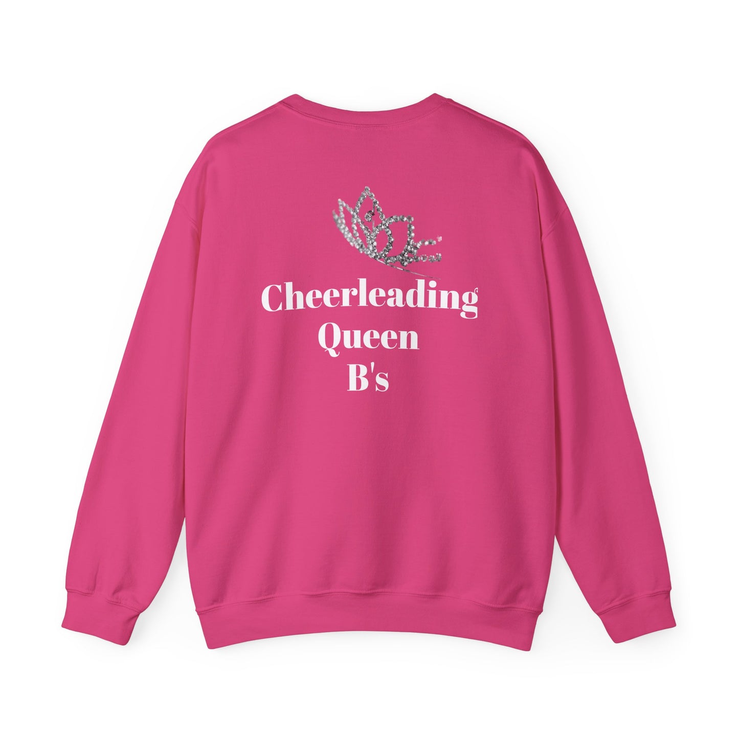 Cheerleading Queen B Unisex Heavy Blend™ Crewneck Sweatshirt