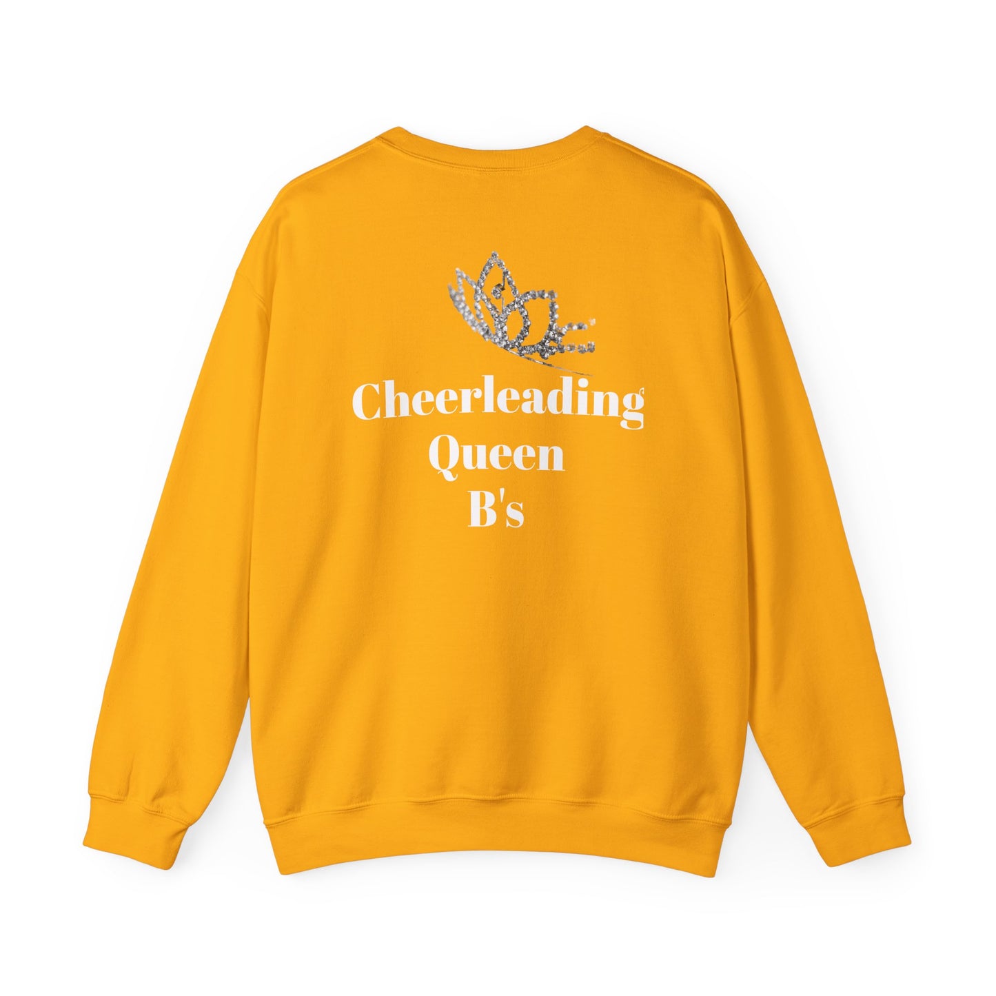 Cheerleading Queen B Unisex Heavy Blend™ Crewneck Sweatshirt