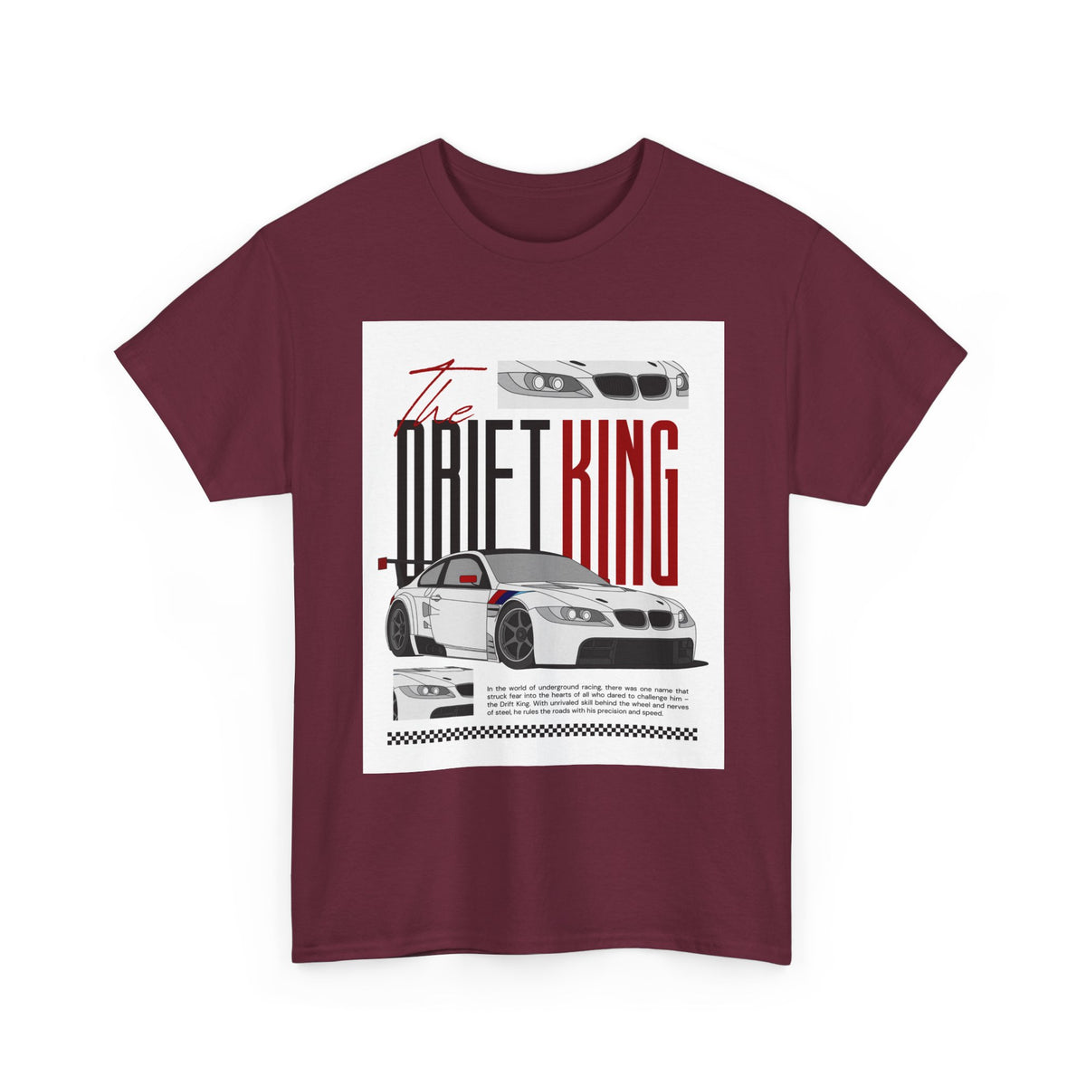 Drift King Racing Car T-Shirt