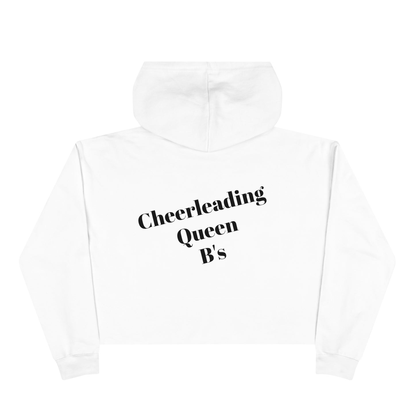 Cheerleading Queen Crop Hoodie