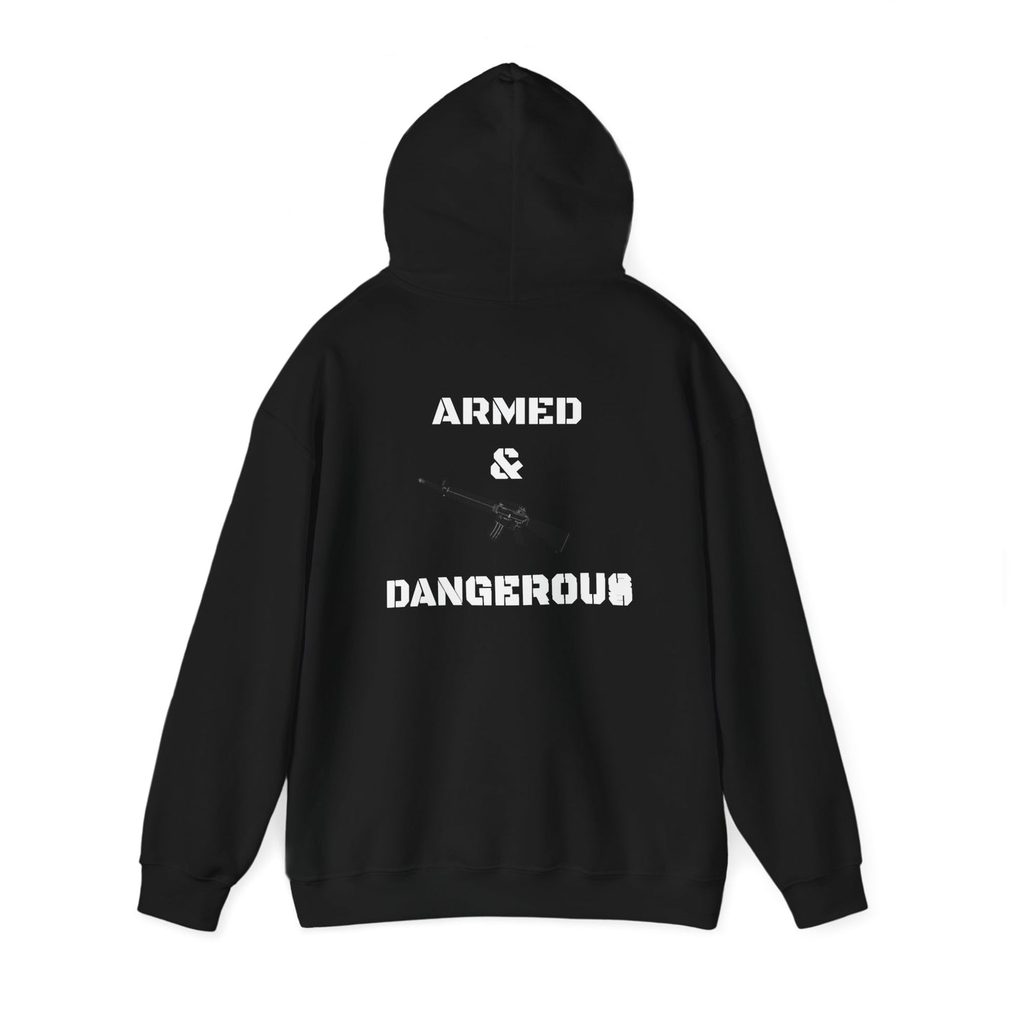 Armed & Dangerous Unisex Heavy Blend™ Hooded Sweatshirt